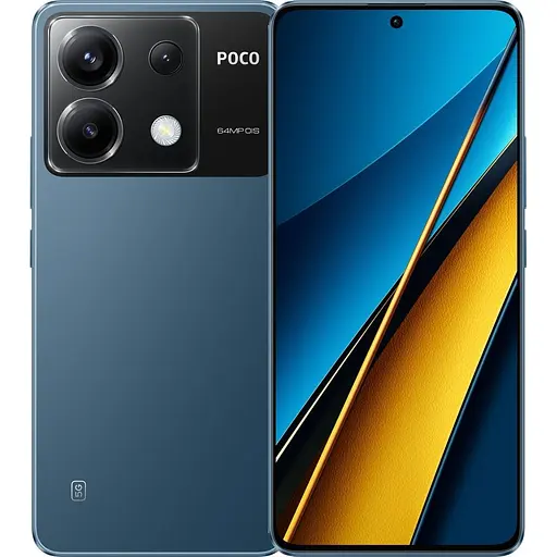 Смартфон Xiaomi Poco X6 12/512GB Blue Global Version NFC, 5G