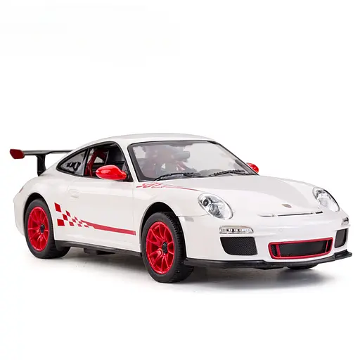 Машинка Porsche GT3 білий RASTAR модель 1:14 Автомобіль на дистанційному керуванні + пульт