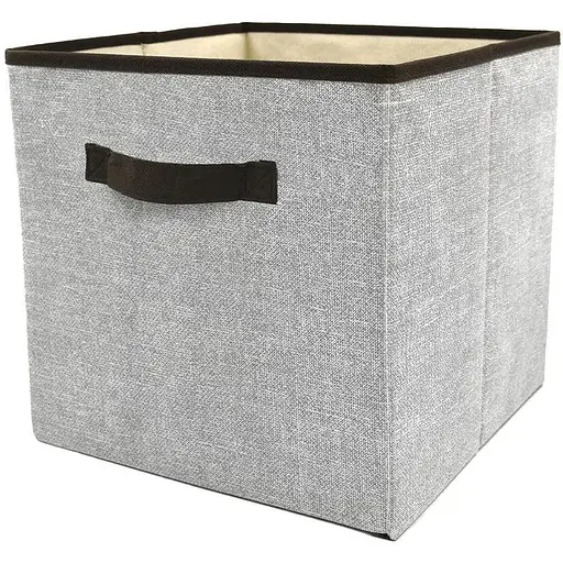 Короб складаний для зберігання Handy Home 30х30х30 см сірий (ESH09)