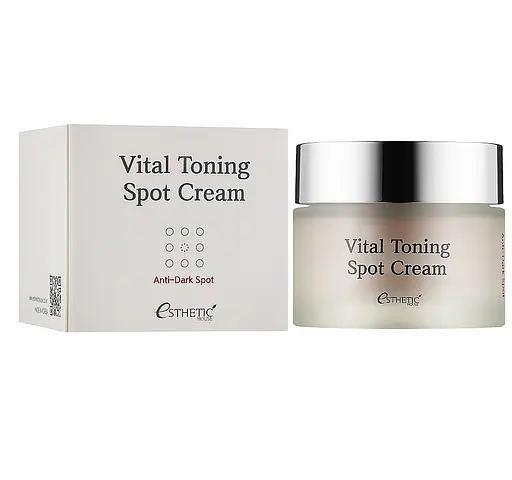 Тонизирующий крем для лица против пигментации Vital Toning Spot Cream Esthetic House 50 мл - фото 1