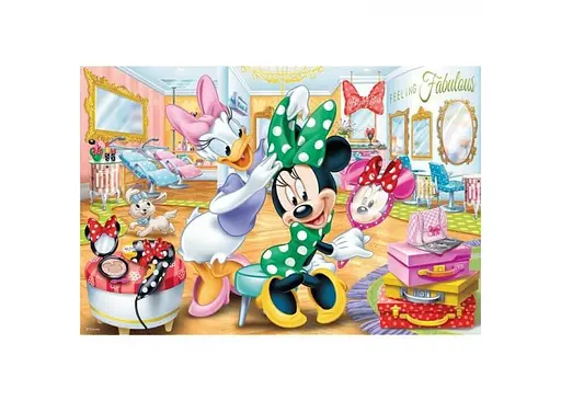 Пазл Trefl Мини Маус в салоне красоты Мики Маус 100 эл. (16387) - фото 2