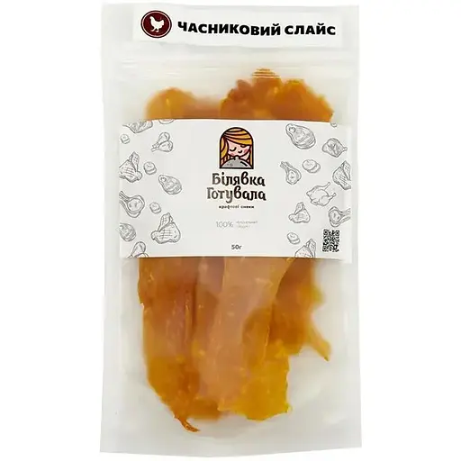 Мясные слайсы Білявка Готувала Курица чесночная 50 г - фото 1