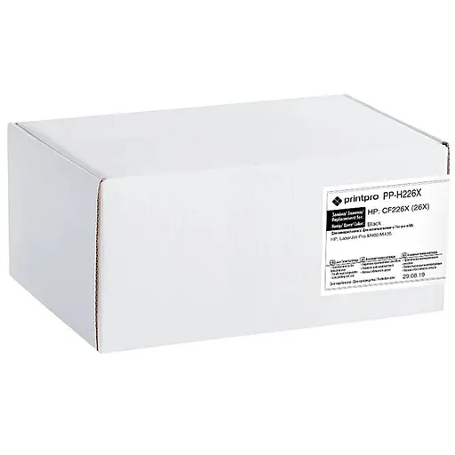 Картридж HP 26X (CF226X), Black, LJ Pro M402, MFP M426, 9000 стор, PrintPro (PP-H226X)