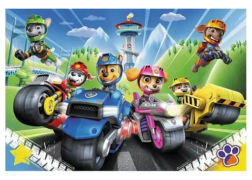 Пазл Trefl Герої на мотоциклах Щенячий патруль 100 ел. (16430) - фото 2