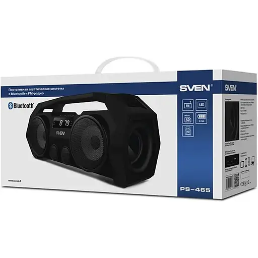 Акустична система Sven PS-465 з дисплеєм і радіо - фото 5