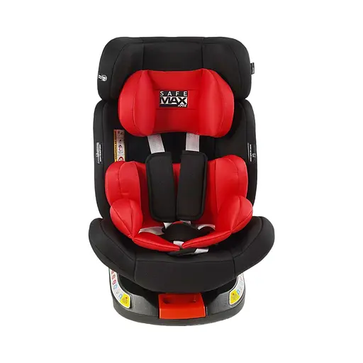 Автокрісло Joy SafeMax SF-92103, система Isofix, група 1-2-3, обертання 360°, червоний - фото 2