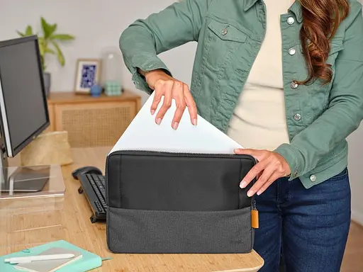 Чехол для ноутбука Lisboa Sleeve 13", черный Trust teh0014644 - фото 6