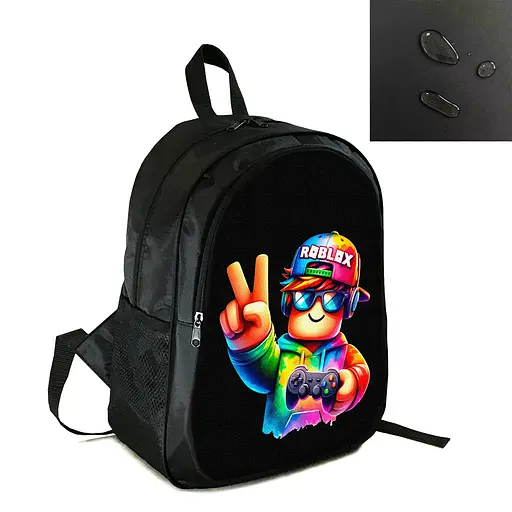 Рюкзак міський/шкільний 38×28см з принтом Roblox дитячий, підлітковий, спортивний (4228)