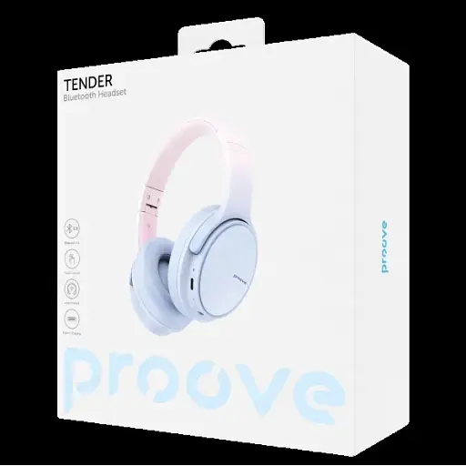 Навушники Proove Bluetooth Stereo Tender blue UA - фото 5