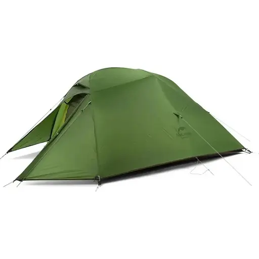 Палатка Naturehike Cloud Up 3 Updated NH18T030-T 20D трехместная Dark Green (1047-6927595765685)