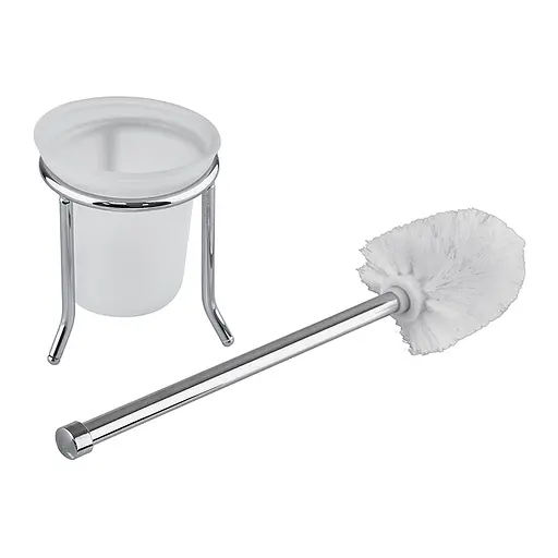 Ершик напольный Zerix на трех ножках (стекло) AFB-905 ZX5076, Хром - фото 3