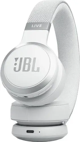 Навушники бездротові JBL Live 670NC White Bluetooth 750 mAh (JBLLIVE670NCWHT) - фото 2