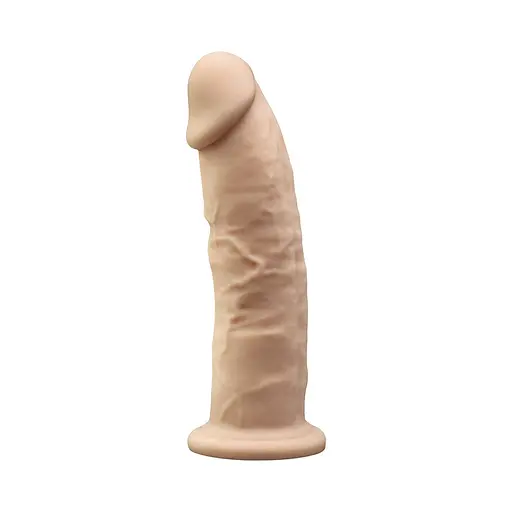Фалоімітатор з вібрацією SilexD Henry Vibro Flesh (MODEL 2 size 7in) + LRS, діаметр 4,4 см - фото 2