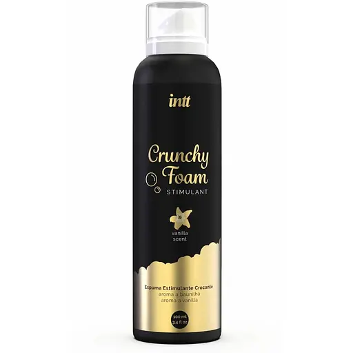 Премиум массажная пена Intt Crunchy Foam - Vanilla (150 мл)