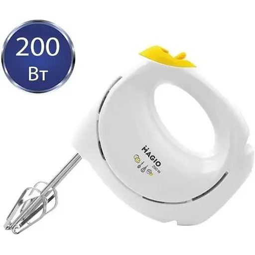 Стаціонарний електричний ручний міксер Magio MG-951 з насадками - фото 2