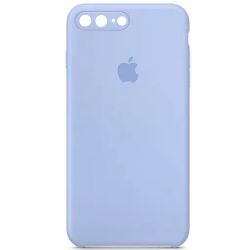 Чохол Epik Silicone Case Square Full Camera Protective AA для Apple iPhone 7 plus/8 plus 5.5 Блакитний/Lilac Blue