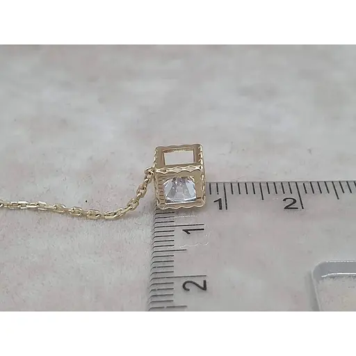 Золоті сережки-протяжки Імперія золота з фіанітами. СПП801(1)ЛИ - фото 7