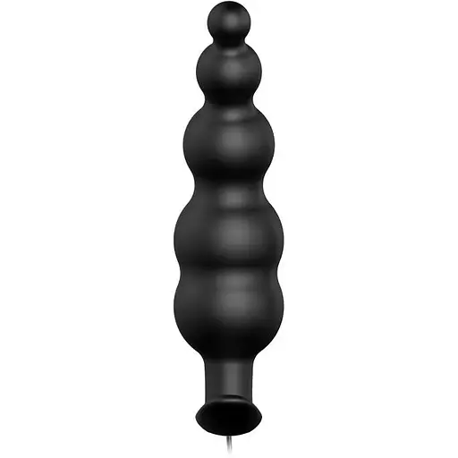 Анальний стимулятор з вібрацією Pretty Love BI-040039, Чорний - фото 3
