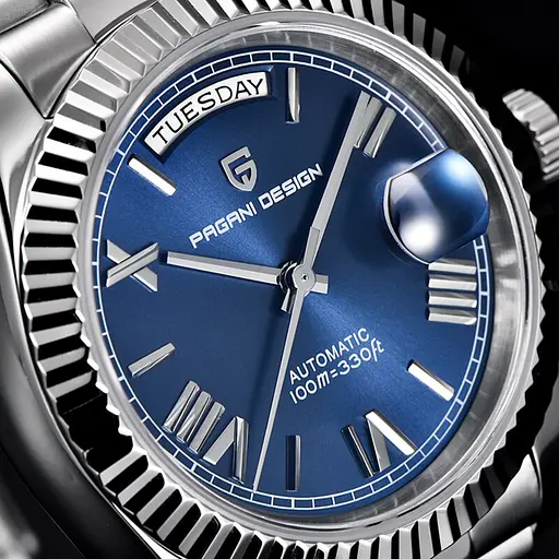 Наручний годинник чоловічий PD-1752 Silver-Blue Pagani Design acs0031164 - фото 4