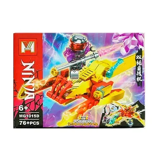 Конструктор Ninja Герои, MG1015, 89 деталей, (В ассортименте) - фото 3