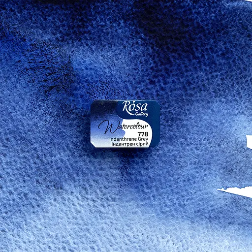 Фарба акварельна Індантрен сірий (778) 2.5 мл Rosa Gallery - фото 2