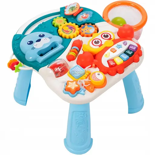 Каталка-ходунки Limo Toy HB 0008 с развивающим столиком - фото 2