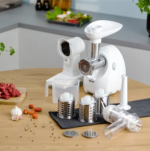 М`ясорубка ZELMER ZMM4050B шинковка, томатопрес - фото 4