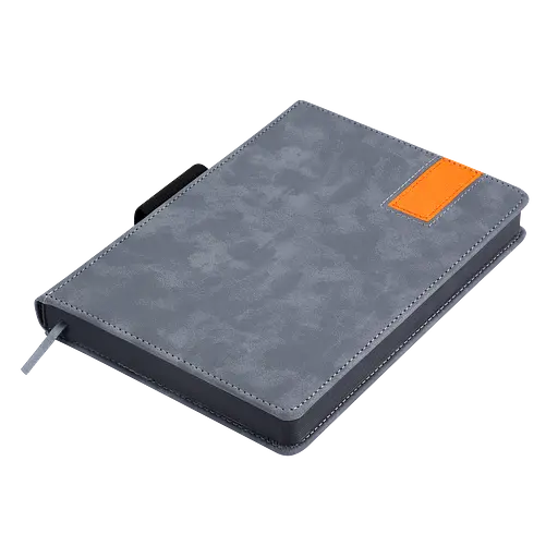 Щоденник недатований Buromax Verona A5 штучна шкіра/поролон 336 сторінок сірий (BM.20150-09) - фото 5