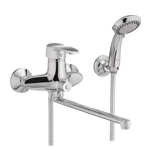 Змішувач для ванни Haiba Focus 006 HB0120 Хром - фото 1