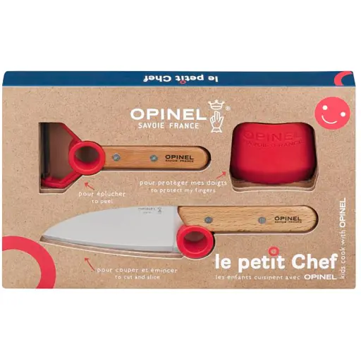 Набір ножів Opinel Le Petite Chef VRI Inox