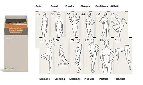 Poses for Fashion Illustration (Card Box) - фото 3