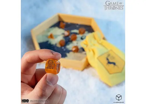Набор кубиков Game of Thrones. Baratheon Dice Set , 7 шт. (GOT/00190166/2025/4/A) - фото 4