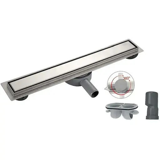 Душовий канал Koer FD29-70x500 нержавіюча сталь KR3268 - фото 1