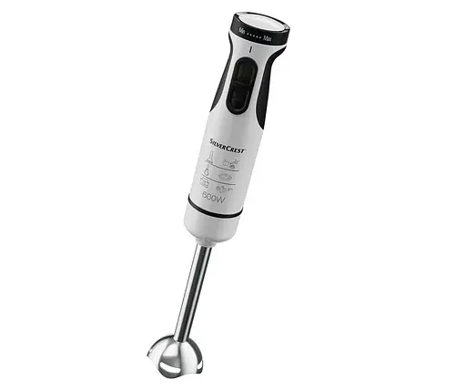 Блендер 3 в 1 Silver Crest SSMS 600 D4 white (миксер чоппер блендер) - фото 6