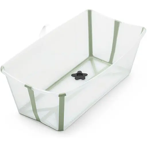 Набір Stokke Flexi Bath: ванночка складна та адаптер зелений (531508) - фото 2