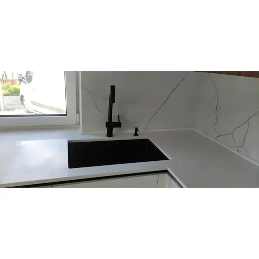 Черная мойка для кухни Nett NB-6845 из нержавейки с PVD покрытием - фото 6