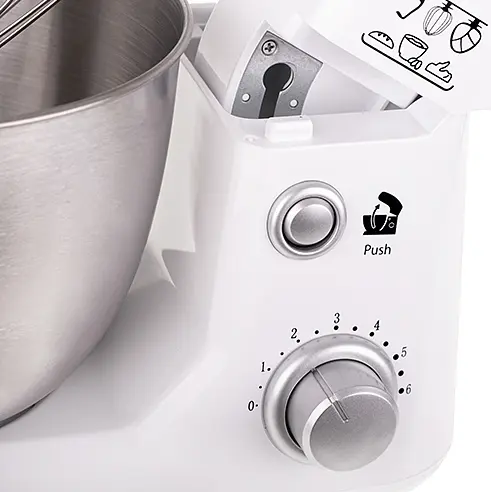 Кухонный комбайн Adler планетарный тестомиксер 4 л AD 4216 1000W - фото 6