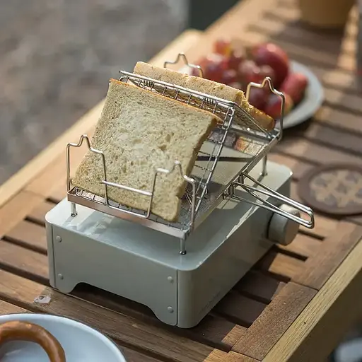 Портативная газовая плита Naturehike CNH22CJ011 на 1 конфорку под цанговый баллон (Зеленый) - фото 6