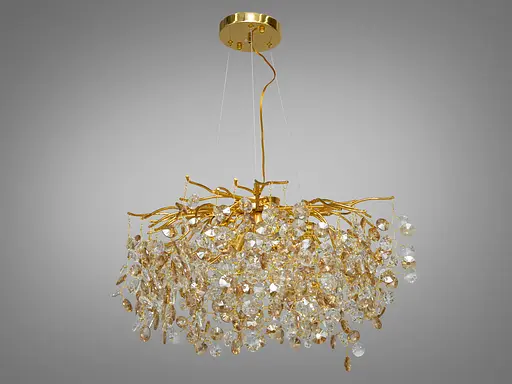 Сучасна кришталева люстра - фото 2