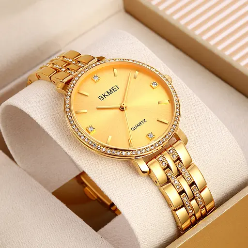 Годинник наручний жіночий 2006GDGD Gold-Gold Skmei acs0030411 - фото 4