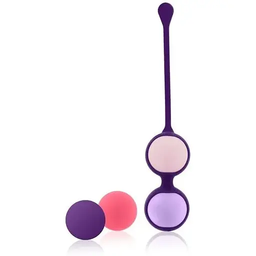 Набір вагінальних кульок Rianne S: Pussy Playballs Coral - фото 2