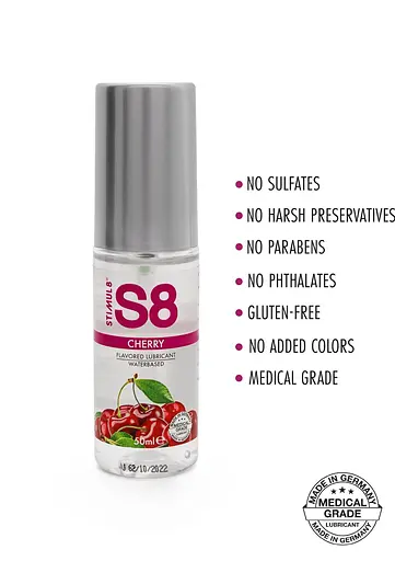 Лубрикант на водній основі Stimul8 Flavored Lube вишня 50 мл - фото 2