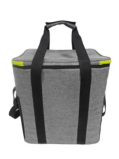 Сумка-холодильник Time Eco TE-334S 35 л серая с черным - фото 3