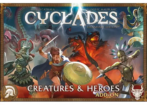 Аксесуар Geekach Games Кіклади. Легендарне видання Монстри і герої Cyclades Creatures & Heroes укр. (GKCH229hr) - фото 2