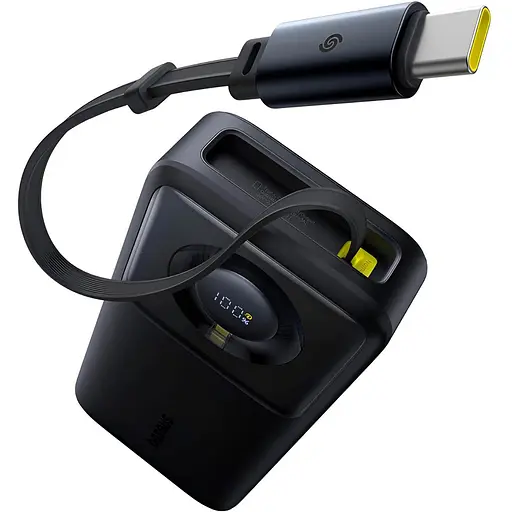 Зовнішній акумулятор Baseus Free2Pull 20000mAh 65W Cosmic Black (P10073700123-00) [151738] - фото 6