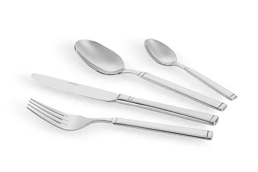 Набор столовых устройств Ardesto Black Mars Bordeaux нержавеющая сталь 24 шт. (AR0724BS) - фото 2