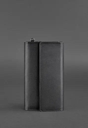 Кожаный клатч-органайзер (Тревел-Кейс) 5.1 черный - фото 2