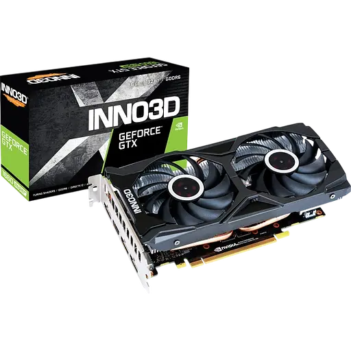 Відеокарта GeForce GTX 1660 Super 6GB Inno3D Twin X2 OC (M166S2-06D6-1713VA15D) Б/В - фото 1
