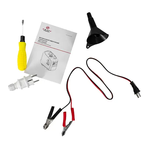 Генератор інверторний бензиновий 2.2 кВт Kraft KRF-2400GI (41-00313) - фото 12