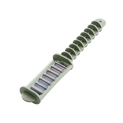 Ніж для фігурного нарізування овочів, картоплі, сиру фігурний ніж 20 см Кавовий 84595 - фото 1